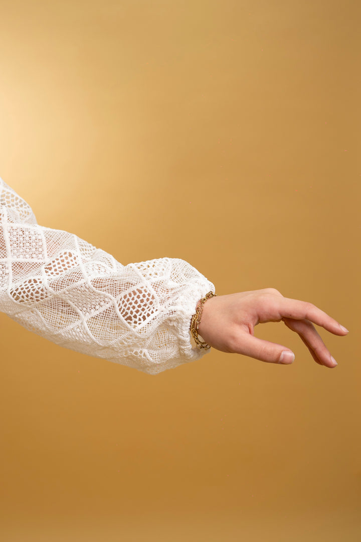 Chemisier en broderie