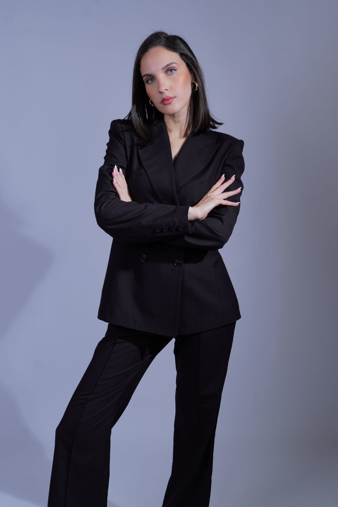 Veste cintrée noire