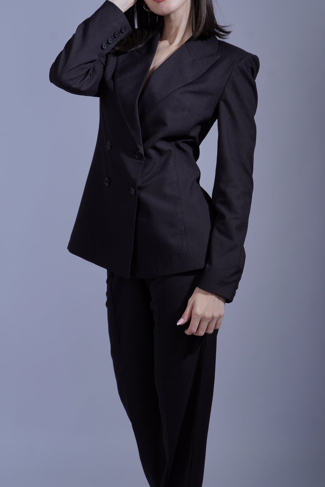 Veste cintrée noire