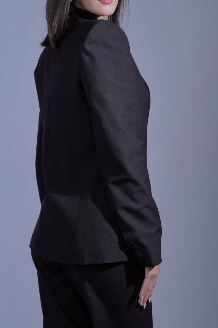 Veste cintrée noire