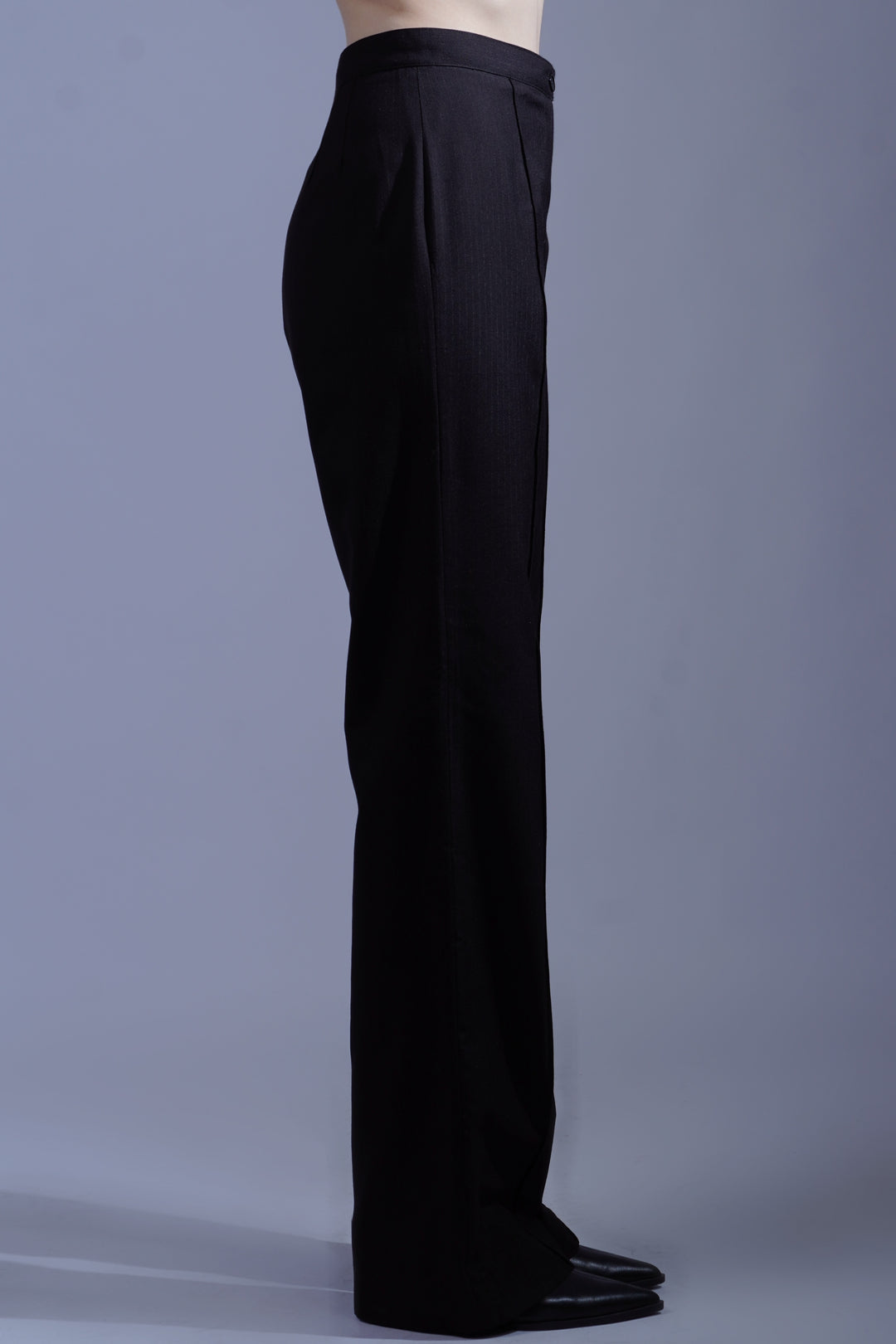 Pantalon bootcut noir