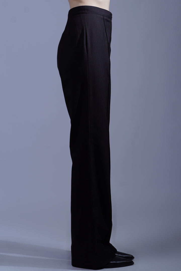 Pantalon bootcut noir