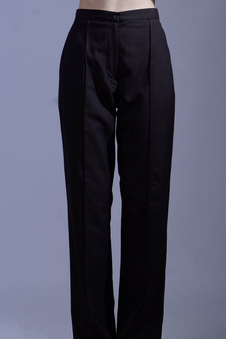 Pantalon bootcut noir