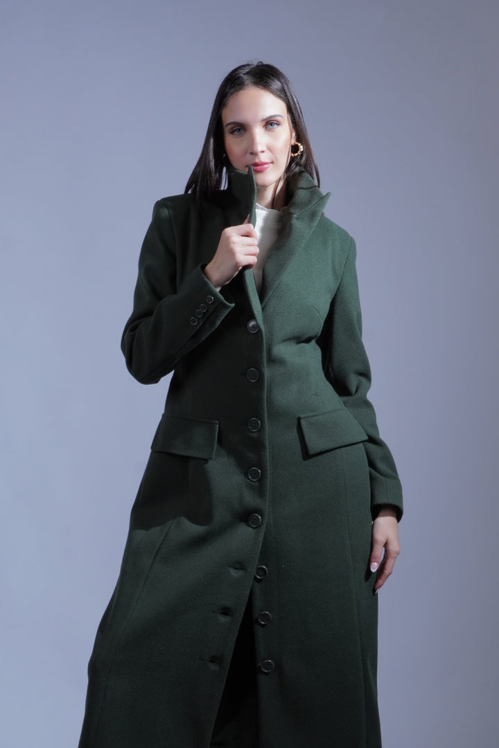 Manteau vert