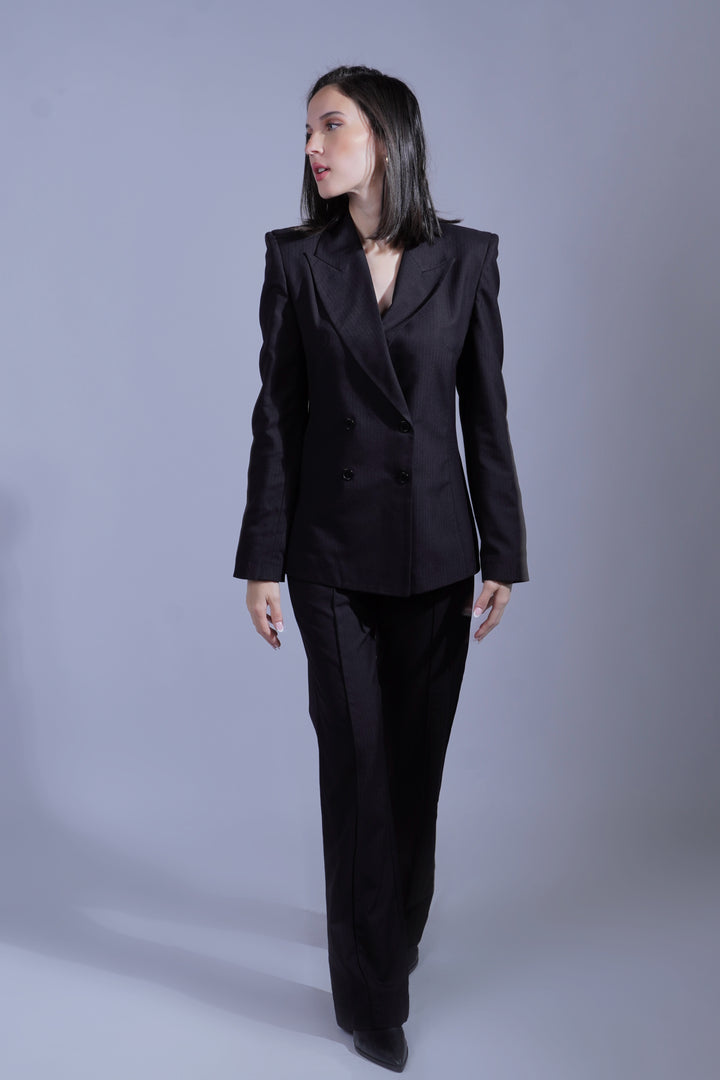 Pantalon bootcut noir