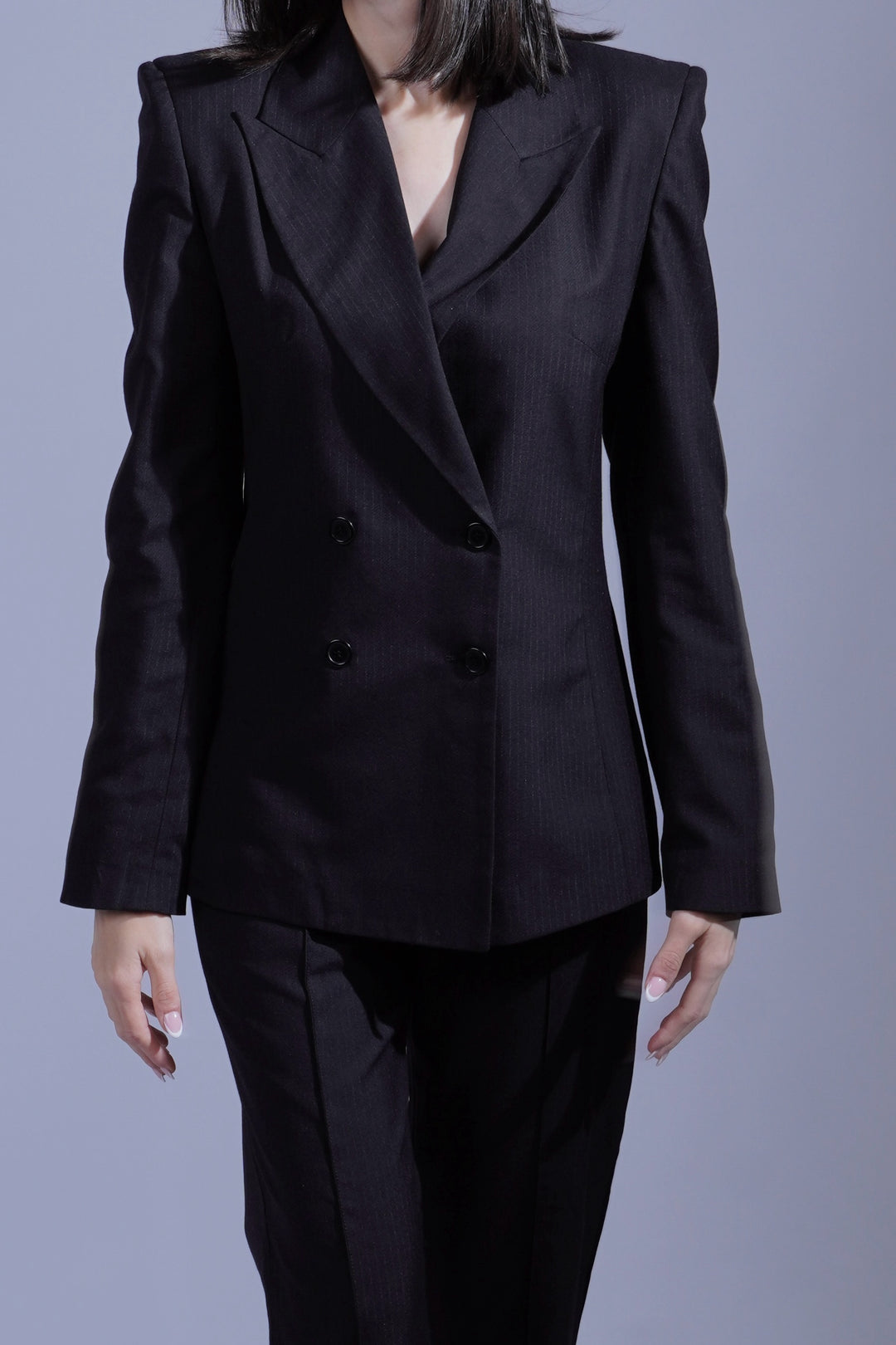 Veste cintrée noire