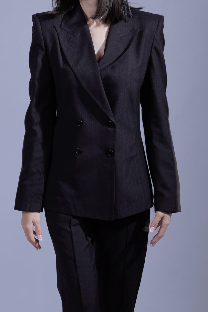 Veste cintrée noire